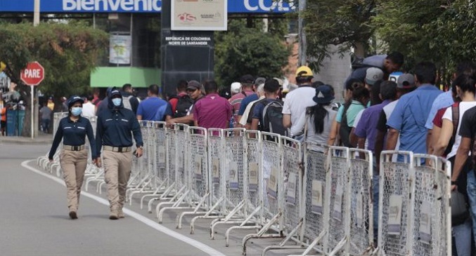 El irregular día después de la reapertura en la frontera colombo-venezolana