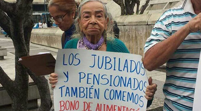 Fetracarabobo: Jubilados y pensionados no pueden vivir con 13 dólares mensuales