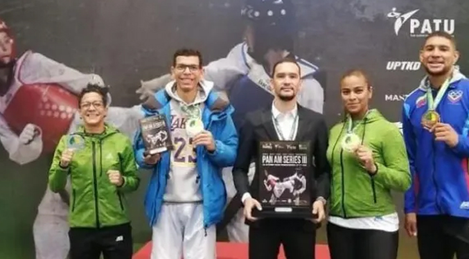 Venezuela logra cuatro medallas en el Pan-Am Series III de taekwondo