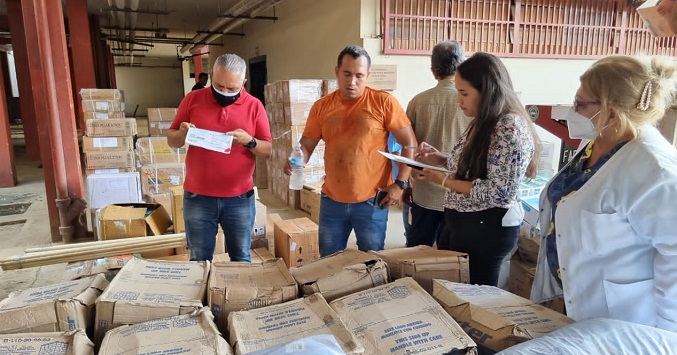 Ejecutivo nacional distribuyó en agosto más de seis millones de fármacos a centros de salud del Zulia