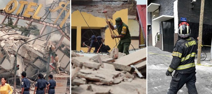 Ascienden a dos los muertos y a 10 los heridos por sismo de 7,7 en México