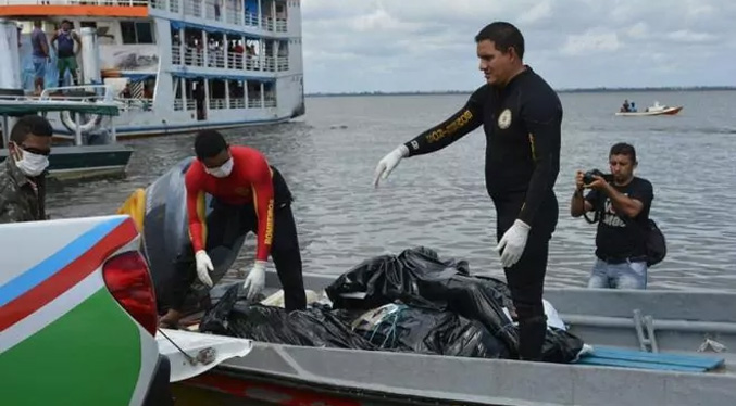 Al menos 14 muertos y 26 desaparecidos en naufragio en el norte de Brasil