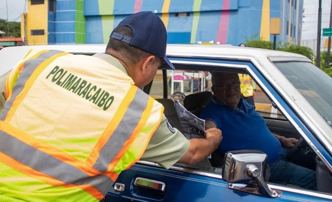 Polimaracaibo se despliega en la ciudad con la campaña Prevenir para Vivir 