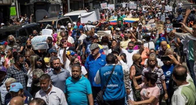 OVCS: Protestas aumentan 8,7 % en Venezuela impulsadas por los trabajadores