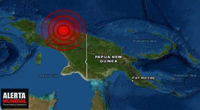 Dos terremotos de magnitud 6,2 sacuden provincia indonesia de Papua