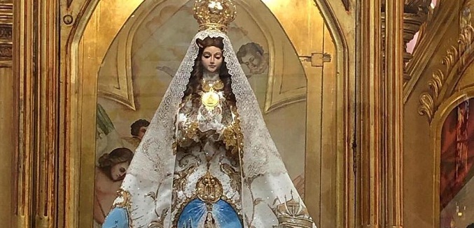 Así lucirá la Virgen del Valle para su solemnidad este 8-S (Foto)