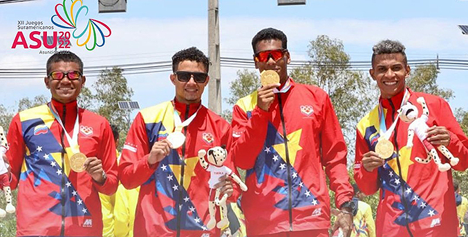 Atletismo venezolano se cuelga medalla de oro en los Suramericanos