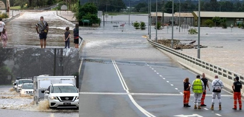 Lluvias torrenciales en Australia causan miles de evacuados