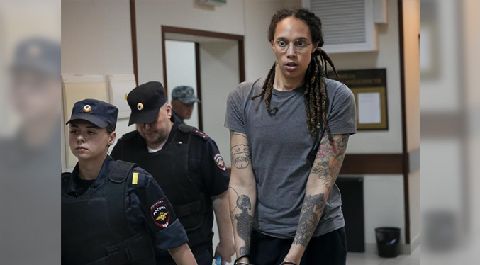 Tribunal ruso fecha fija para apelación de Brittney Griner