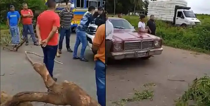 Yukpas cierran la Troncal 6 de la carretera Machiques – Maracaibo