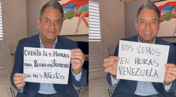 Daniel Sarcos anuncia su regreso a Venezuela