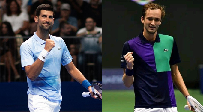 Djokovic y Medvedev jugarán en las semifinales del Torneo de Astaná