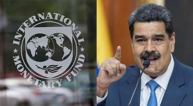Bloomberg: Venezuela pide al FMI reconocer al Gobierno de Maduro