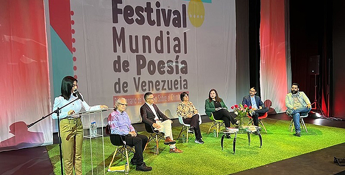 Venezuela acogerá Festival Mundial de Poesía con 35 invitados internacionales