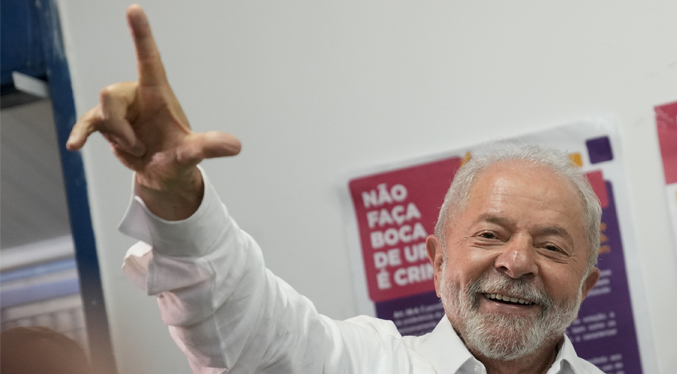 Lula da Silva: Necesitamos reconstruir el alma de este país