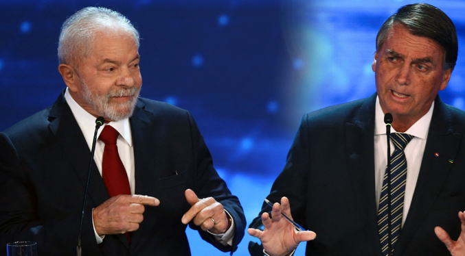 Brasileños elegirán este domingo la continuidad de Bolsonaro y la vuelta al poder de Lula da Silva