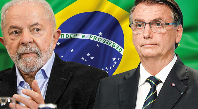 Brasil va a una segunda vuelta: Lula gana con el 47,71 % ante Bolsonaro con el 43.82 %