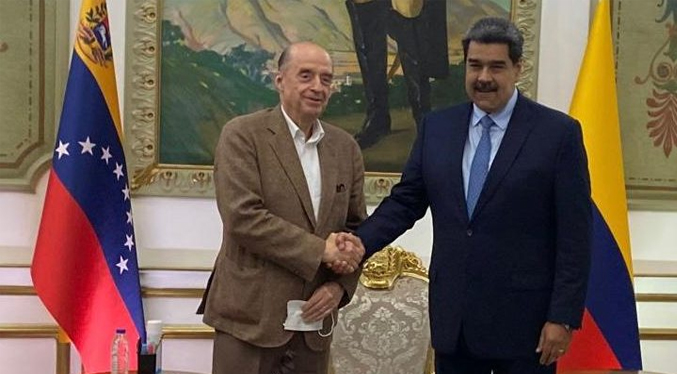 Maduro revisa con canciller colombiano las relaciones bilaterales