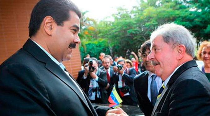 Maduro celebra el triunfo de Luiz Inácio Lula Da Silva