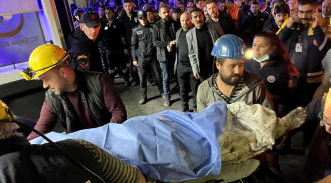 Explosión en mina de carbón en Turquía deja 40 fallecidos