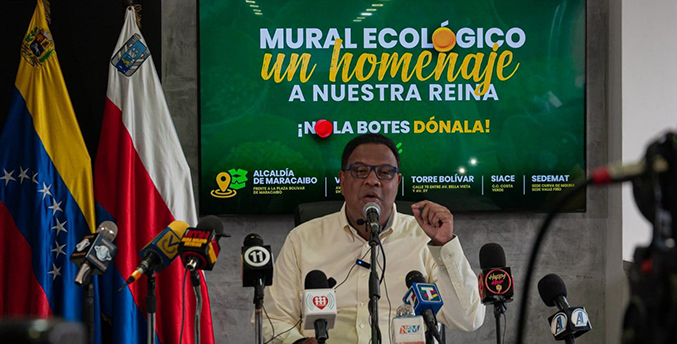 Maracaibo tendrá un mural ecológico de Olivares para homenajear a La Chinita