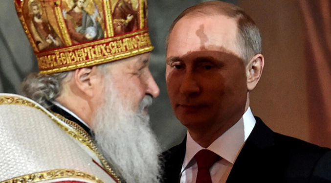 «Dios te puso en el poder», dice el patriarca ortodoxo ruso a Putin en su 70º cumpleaños