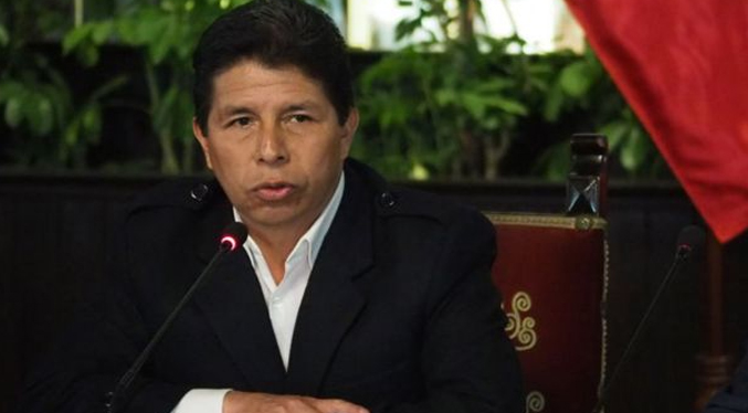 Pedro Castillo reitera que denuncia de fiscalía es parte de un golpe de Estado