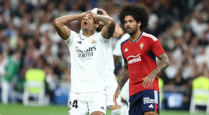 El Real Madrid cierra sin llevarse los tres puntos contra Osasuna