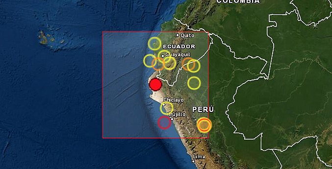 Al menos 10 réplicas tras sismo de magnitud 6,1 en el norte de Perú