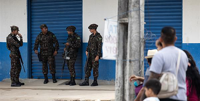 HRW, preocupada por las alcabalas policiales que afectan votación en Brasil