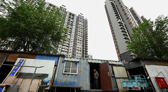 El «Sueño chino» de Xi se tambalea en un barrio de Pekín