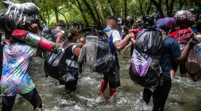 Más de 187 mil migrantes en su mayoría venezolanos que cruzaron el Darién piden alternativas