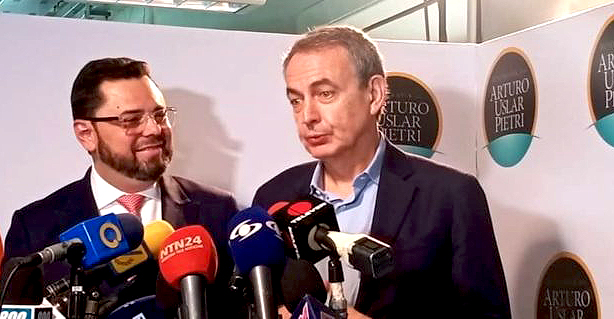 Zapatero insta a EEUU y Venezuela a mantener diálogo