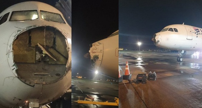 Avión de Latam aterriza sin un motor en Paraguay