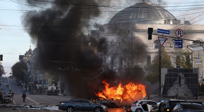 Al menos 19 personas murieron en bombardeos rusos contra varias ciudades ucranianas