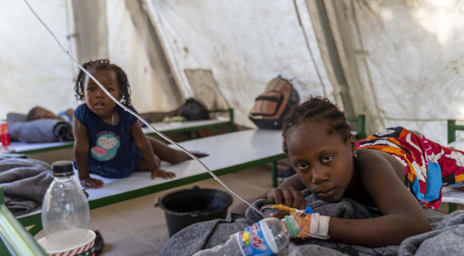 La vuelta del cólera, una «catástrofe» para un Haití en crisis
