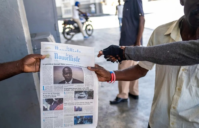 Principal diario de Haití dejó de imprimirse por falta de papel