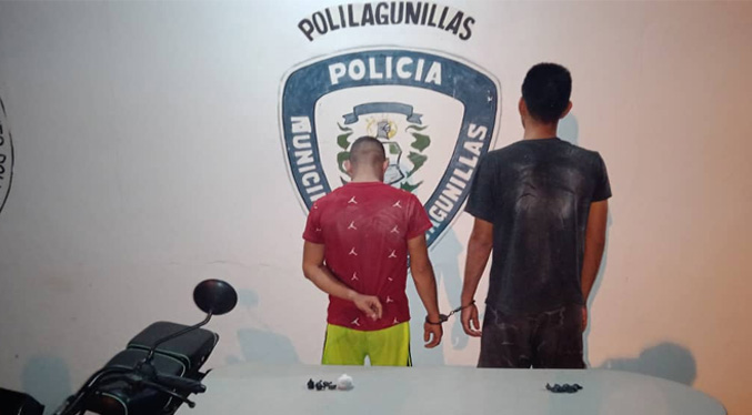 Detenidos dos hombres por presunto tráfico de droga en Lagunillas