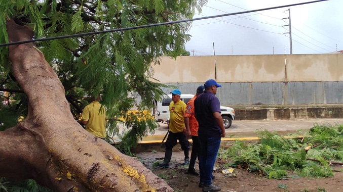 Gobernación del Zulia brinda atención por fuertes lluvias en la región