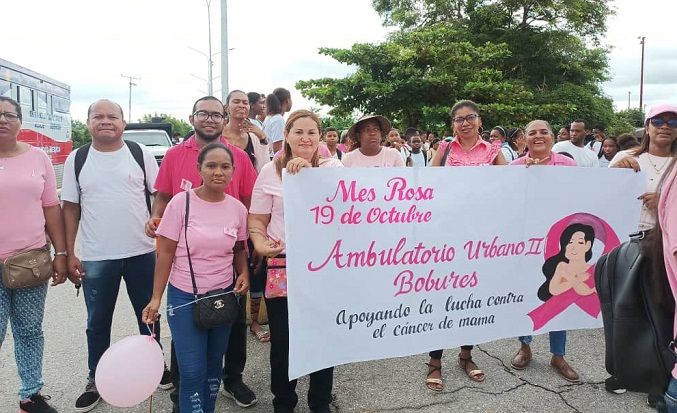 Gobernación del Zulia despliega acciones por el Día Mundial de la Lucha contra el Cáncer de Mama