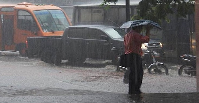 Pronostican que continuarán las lluvias por 48 horas en el país
