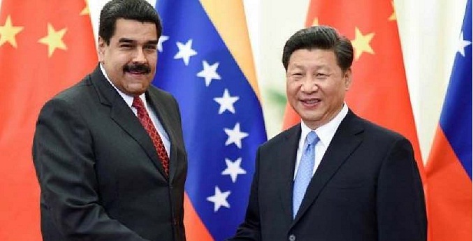 Maduro celebra reelección de Xi Jinping
