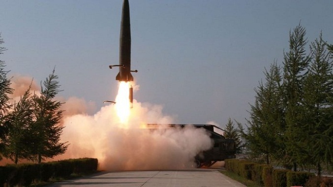 Corea del Norte lanzó otro misil al mar de Japón: El noveno en 20 días