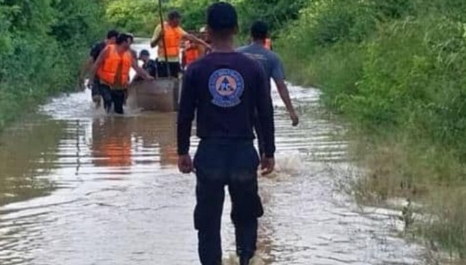 Afectación total por fuertes lluvias en Anzoátegui es de dos mil 500 familias