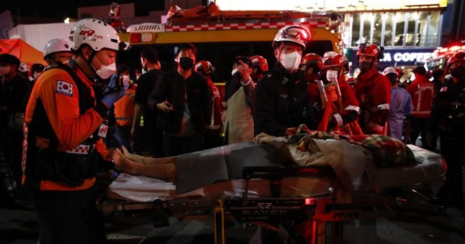 Ya son al menos 146 muertos en estampida celebraciones de Halloween en Seúl