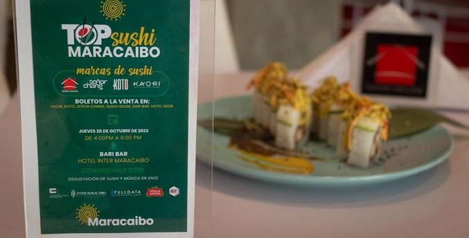 Maracaibo probará los mejores rolls de Sushi de la ciudad