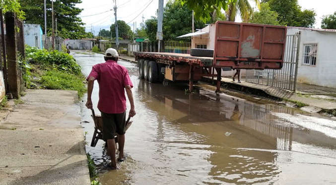 Más de 70 viviendas quedaron inundadas por las lluvias en Machiques