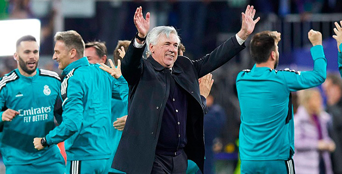 Ancelotti celebra su récord de victorias y agradece el “compromiso” de su plantilla
