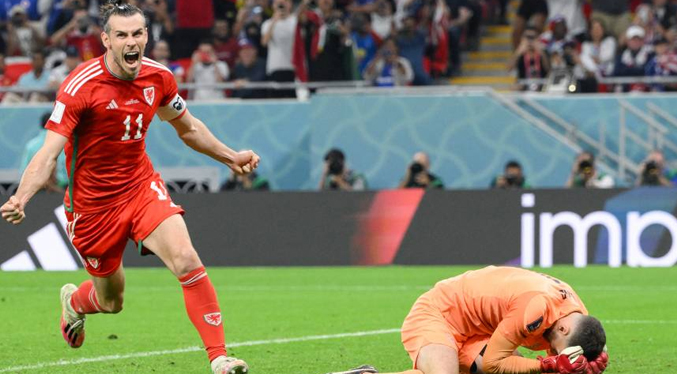 Bale salva un empate de Gales ante Estados Unidos en su esperado regreso al Mundial