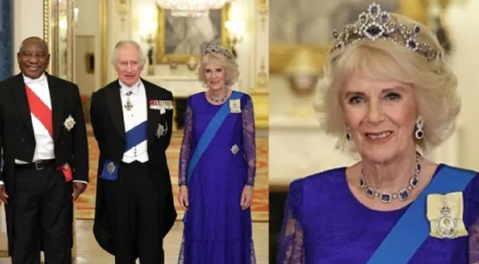 Camila Parker luce en uno de sus primeros actos una de las joyas más exclusivas de la Familia Real Británica